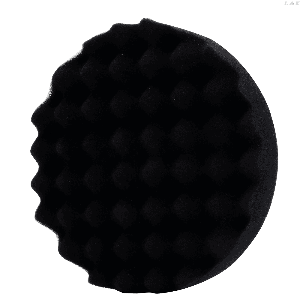 Busa Poles Mobil 7 Inch Gelombang Sponge Wave Pad Compounding 180mm - Gambar 5