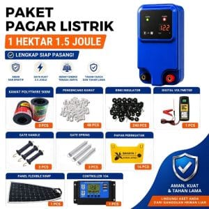 PAGAR LISTRIK 400 METER