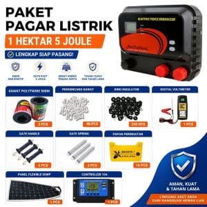 Pagar Listrik 5 Joule