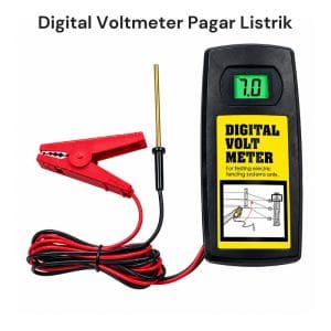 Voltmeter Digital Pagar Listrik 9.9KV