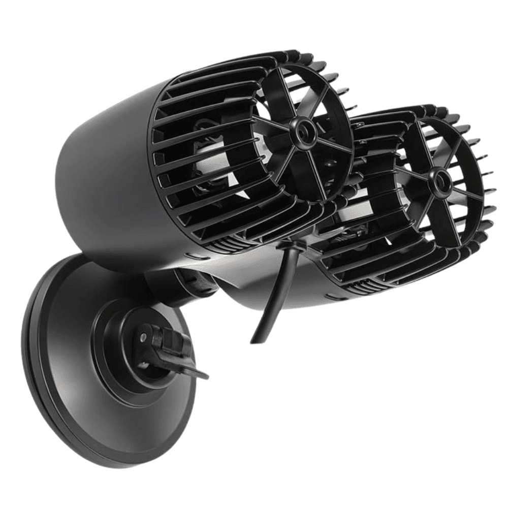 Wave Maker Arus Akuarium Quanlong Double Fan 25W Wavemaker Kolam Ikan - Gambar 2