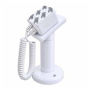 Stand Holder HP untuk Display Toko dengan Kabel Pengaman Spiral, Dudukan Smartphone