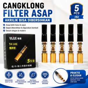 Pipa Filter Saringan Asap Tar 170 High Quality Grade