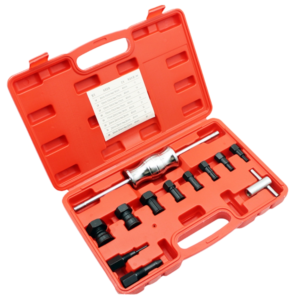 Treker Bearing Dalam Set 12 Pcs Slide Hammer Inner Bearing Puller 8-32mm - Gambar 2