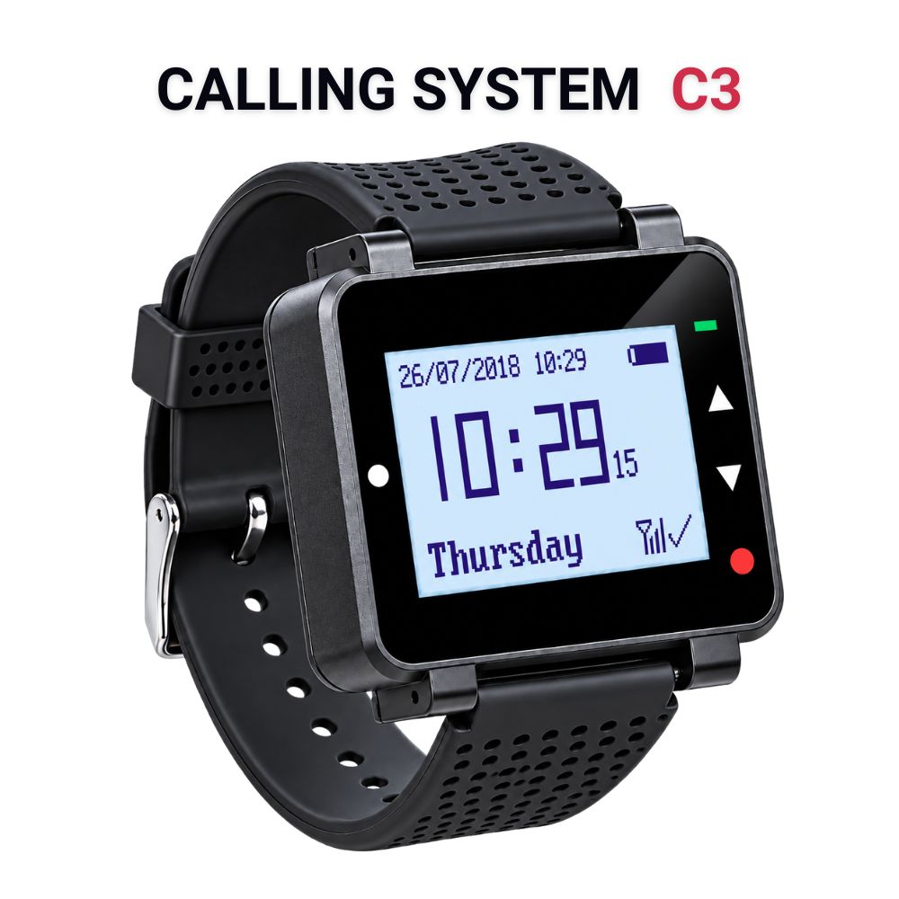 Jam Tangan Calling System Panggil Pelayan C3