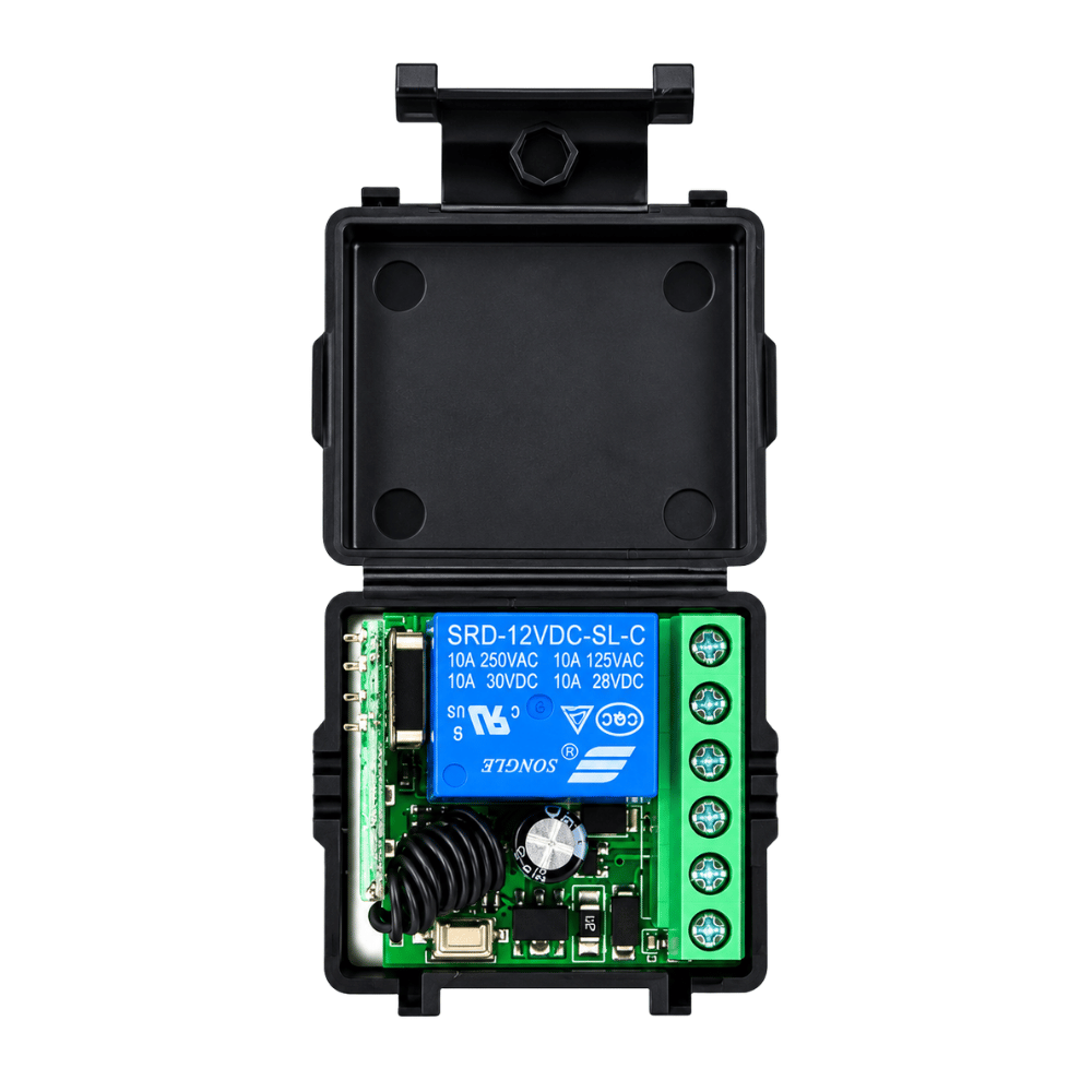 Saklar Remote ON OFF DC 12V Wireless Relay Switch dengan Box – Saklar Jarak Jauh - Gambar 2