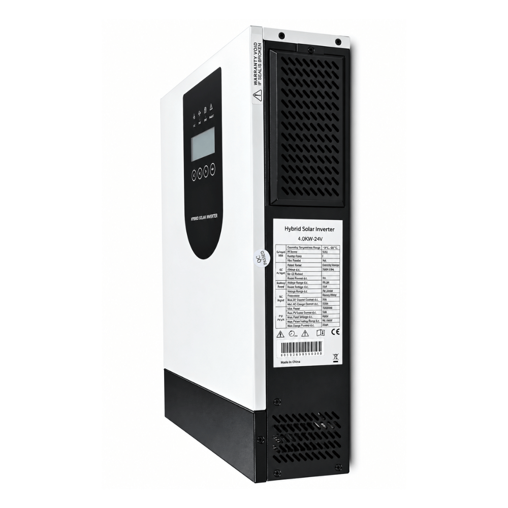 Solar Inverter Hybrid 24V 4000W MPPT 100A 40-450VDC Pure Sine Wave - Gambar 2
