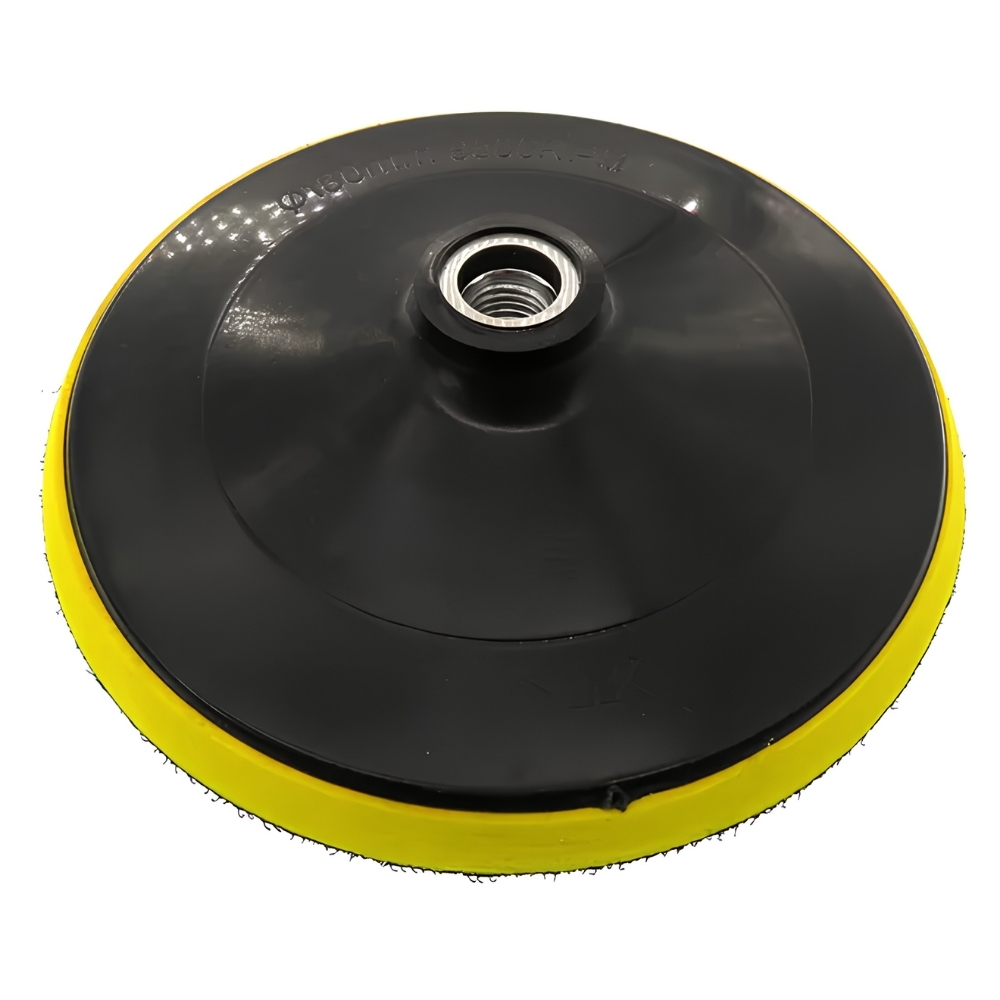 Backing Plate Tatakan Poles Rubber Pad 7 Inch 180mm Plus Adaptor Baut M14 - Gambar 3