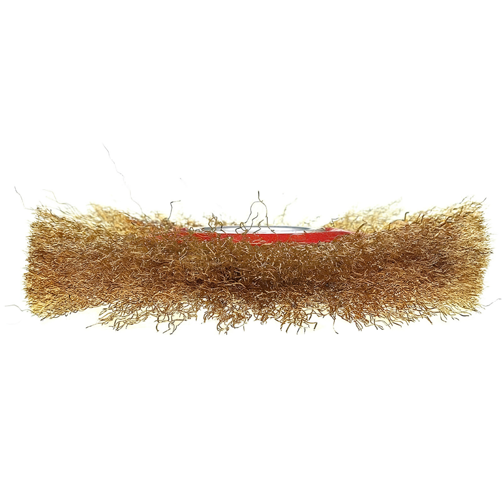 Sikat Kawat Gerinda 4 Inch Flat Wire Wheel Brush Halus Pembersih Karat - Gambar 3