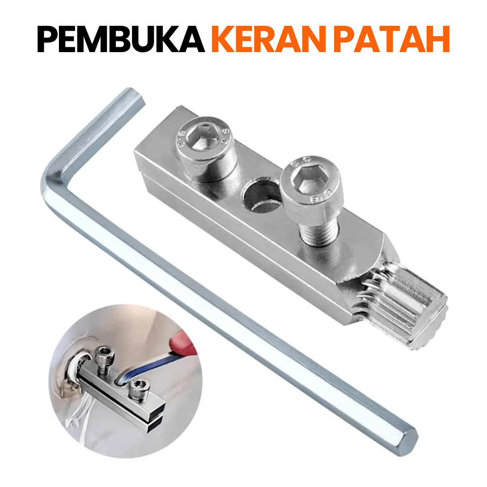Pipe Extractor 4 dan 6 Titik Alat Pembuka Tap Keran Patah Berkarat Dalam Pipa