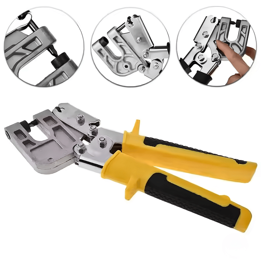 Tang Crimper Keel Plier Voda 10 Inci Alat Sambung Rangka Baja Ringan Hollow - Gambar 4