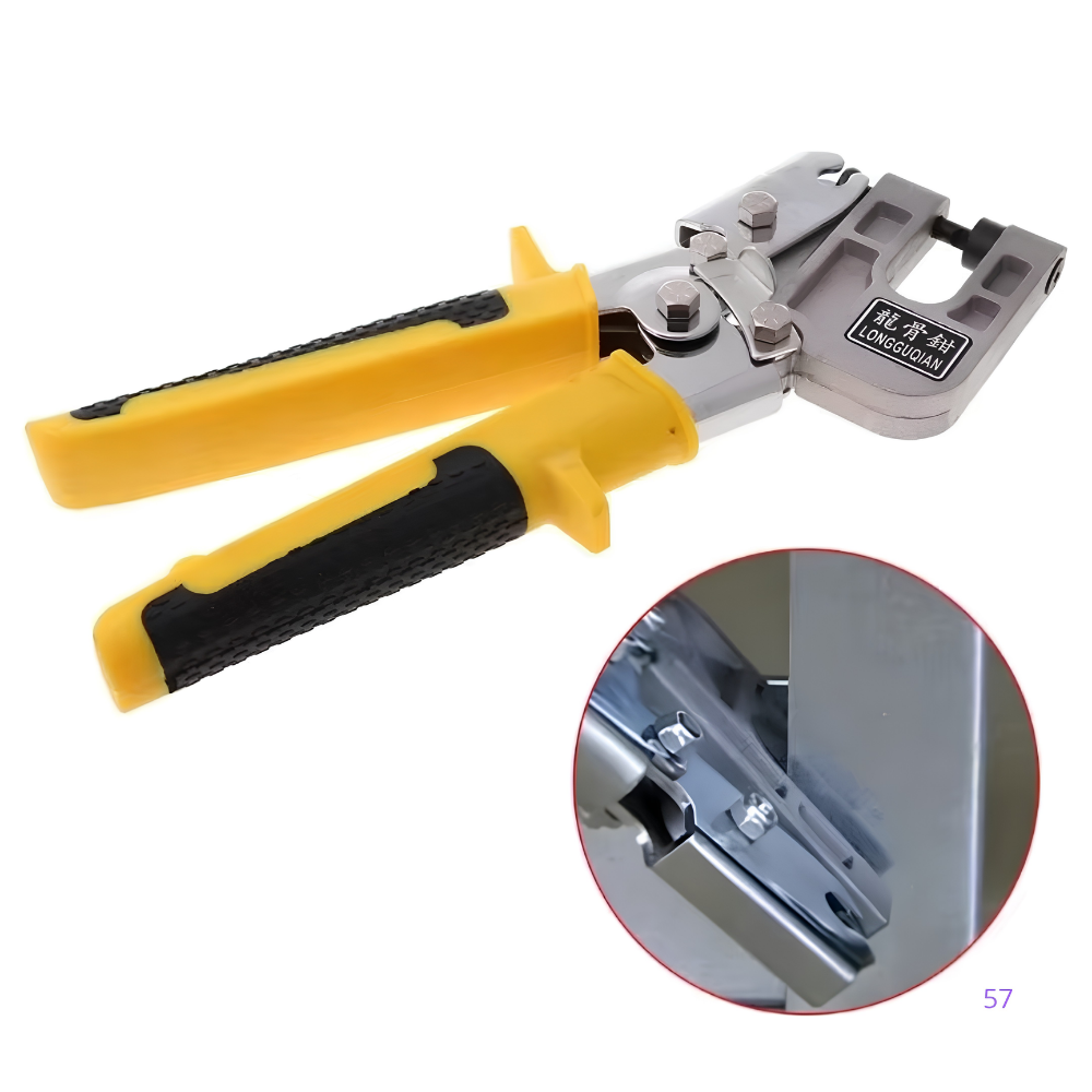 Tang Crimper Keel Plier Voda 10 Inci Alat Sambung Rangka Baja Ringan Hollow - Gambar 5