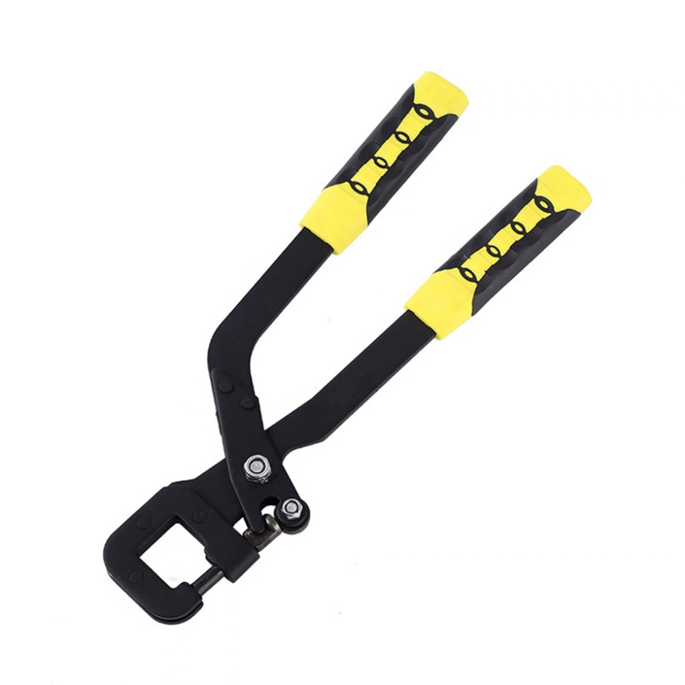 Tang Keel Baja Ringan 12 Inch Crimping Plier Alat Sambung Hollow Gypsum Tanpa Baut - Gambar 5