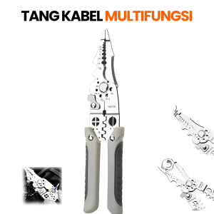 Tang Kabel Multifungsi Tang Potong Kupas Kawat Listrik Baja Tahan Karat 7 In 1