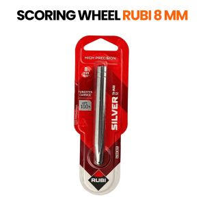 RUBI Silver Scoring Wheel 8mm Mata Pisau Alat Potong Keramik Manual