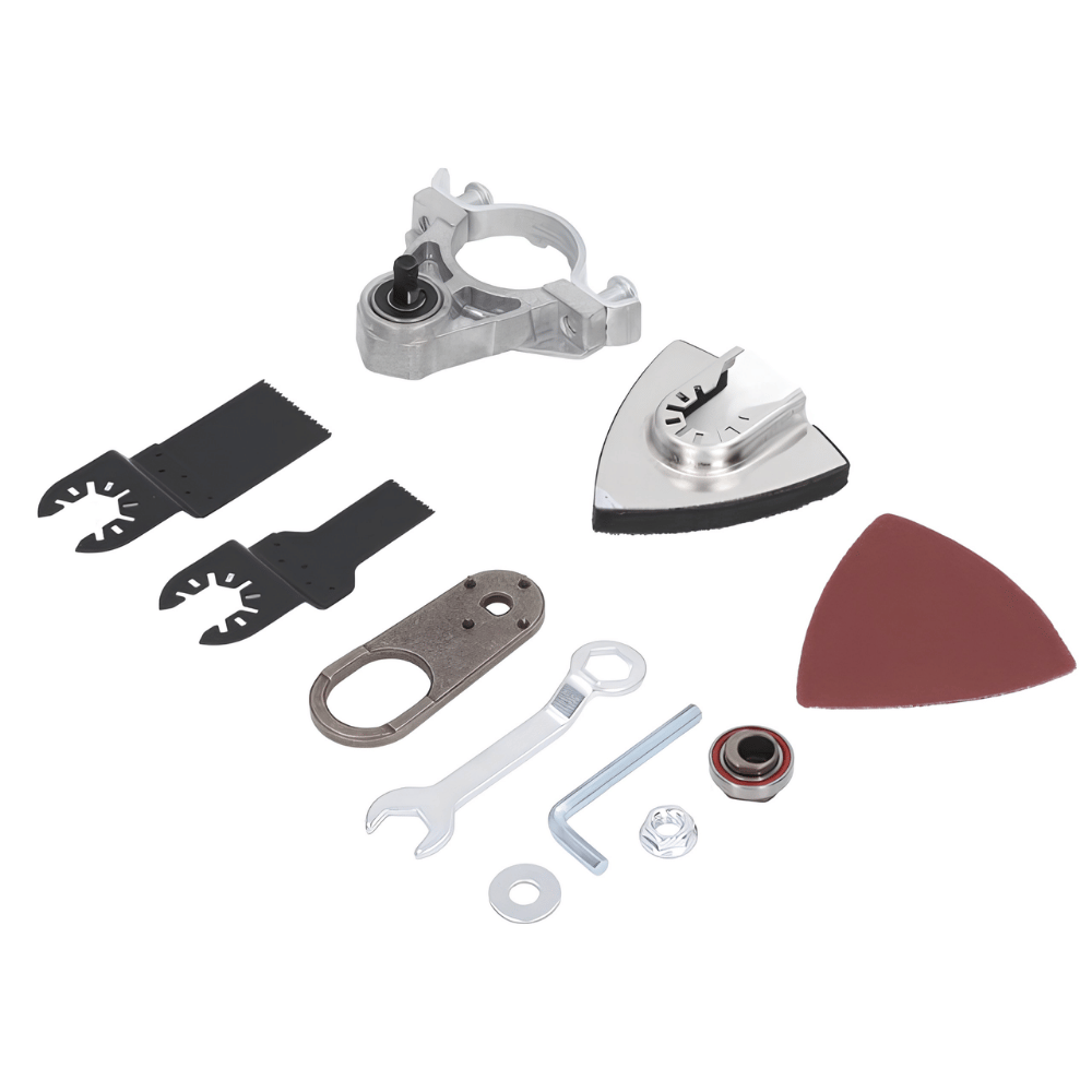 Adapter Gerinda Ke Oscillation Multitool Set Konverter Gerinda 4 Inch Potong Amplas - Gambar 3