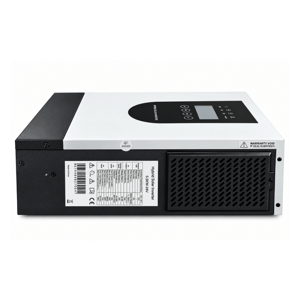 Paket PLTS Off Grid Inverter Hybrid 24V 4000W 5500W Baterai LiFePO4 120Ah Panel Surya 800Wp - Gambar 3