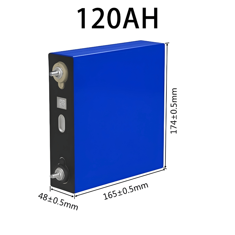 Baterai Rakitan LiFePO4 12.8V 120Ah dengan BMS DALY 100A Baterai Lithium untuk PLTS - Gambar 4