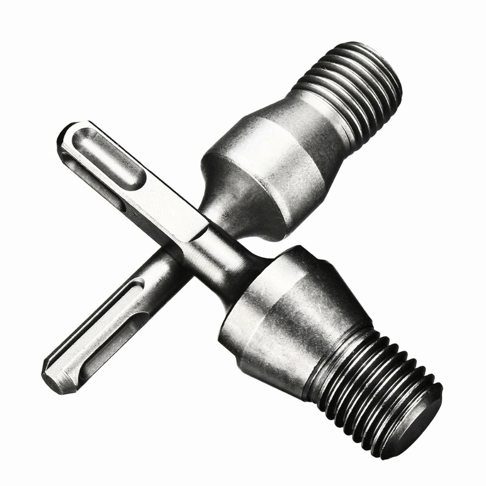 Konektor Adaptor Coring SDS SDS Plus Sambungan Mata Bor Coring Beton Dinding Baja - Gambar 2
