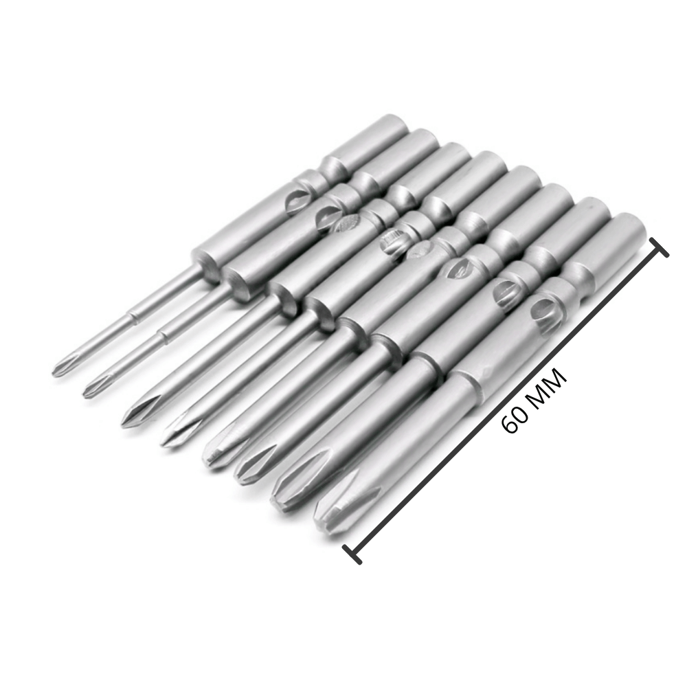 Mata Obeng Elektrik JB800 Shank 4mm Panjang 6cm Magnetic Bit Servis HP Elektronik - Gambar 5