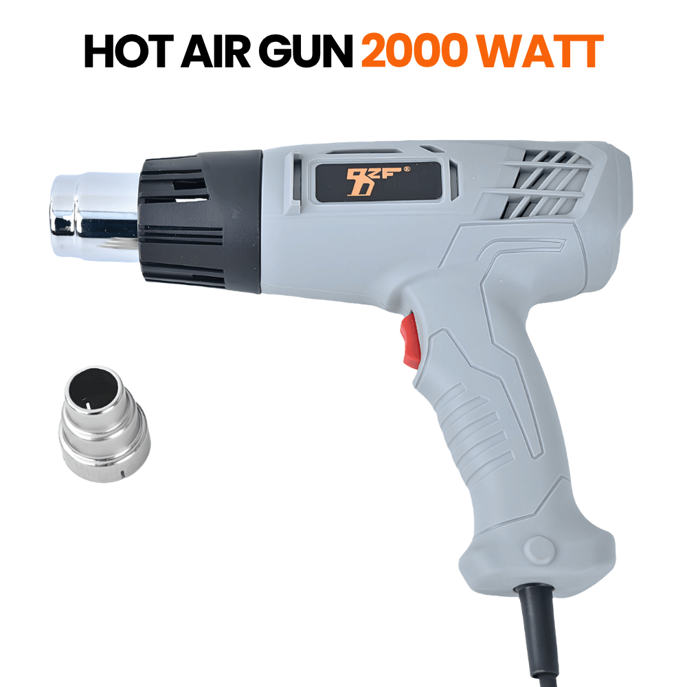 Hot Air Gun 2000W Mesin Hotgun Pemanas Stiker Heat Gun Dual Temperature 300-600 C