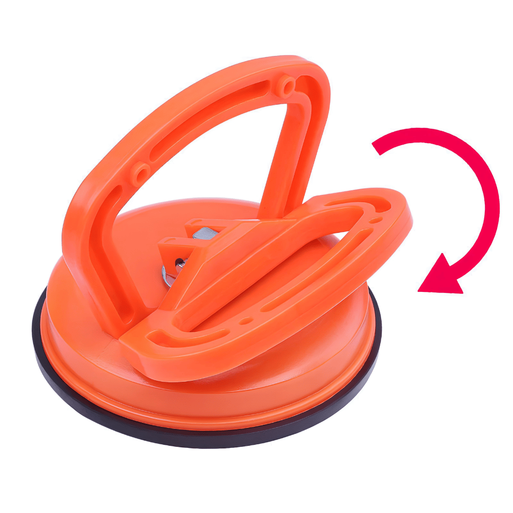 Kop Keramik Granit Single Suction Cup Vacuum Lifter Pengangkat Kaca Cermin 40 kg - Gambar 4