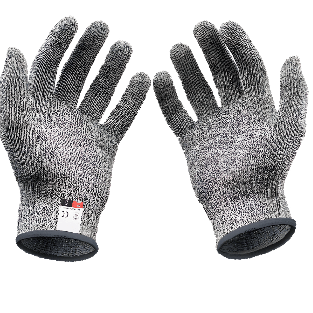 Sarung Tangan Anti Potong Cut Resistant Level 5 HPPE Kerja Proyek Dapur Size M L - Gambar 4