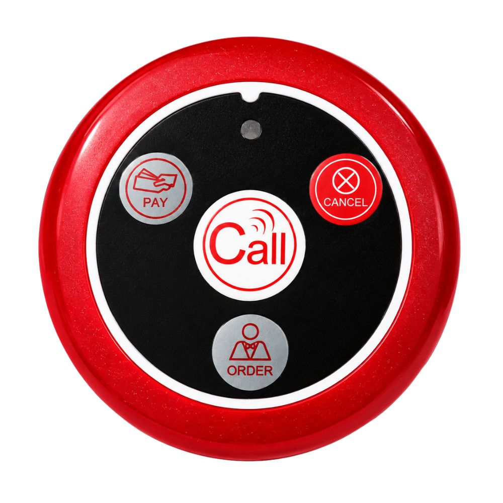 Wireless Calling System Pemanggil Pelayan Paket 1 Display Monitor + 5 Tombol Bel - Gambar 2