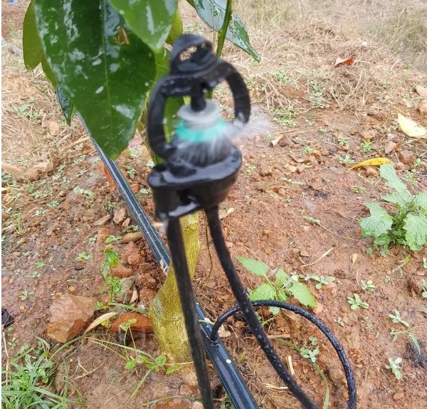 Paket Sprinkler Pressure Compensation + Tiang Fiber Irigasi Kebun Taman Greenhouse Micro Drip - Gambar 4