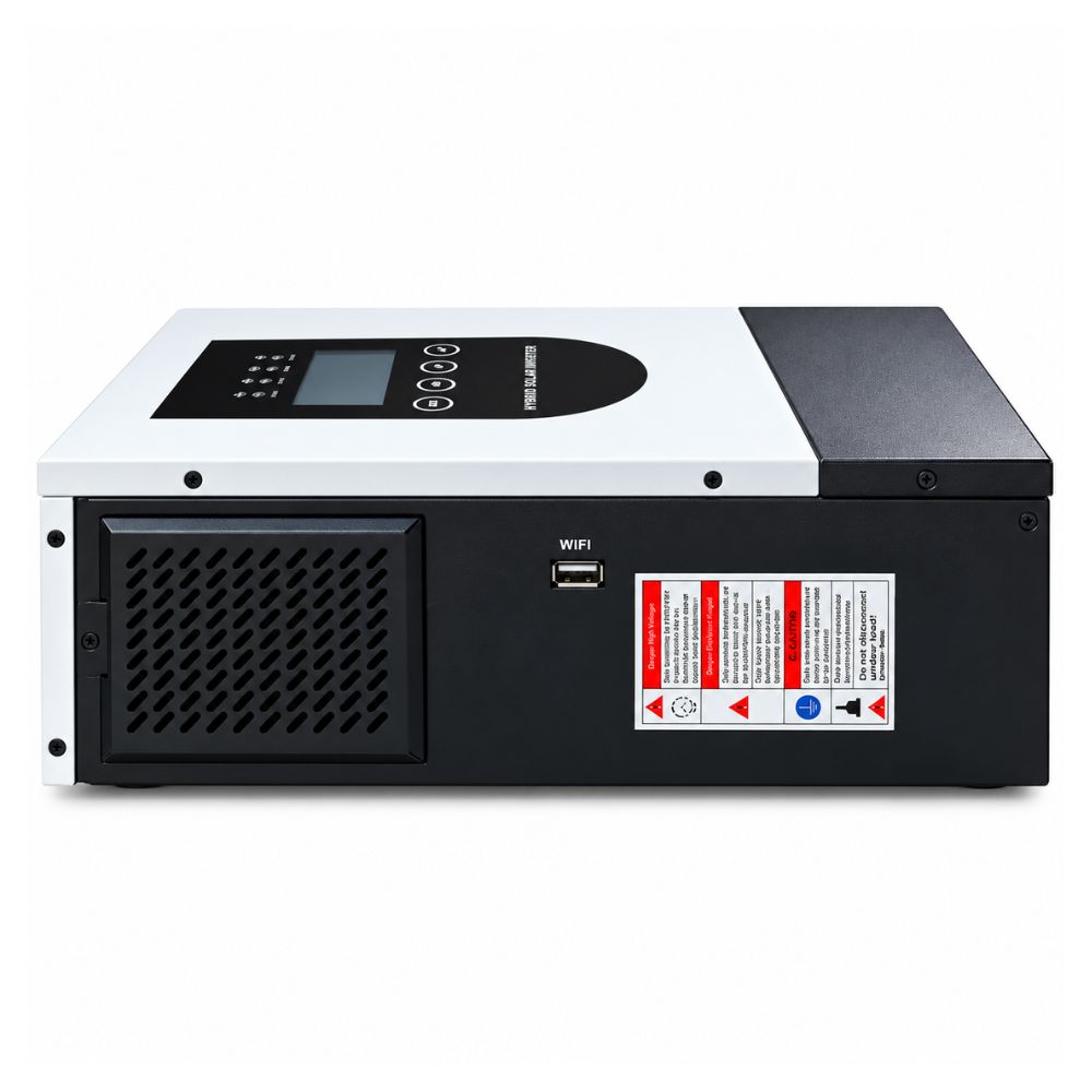 Solar Inverter Hybrid 12V 2500W MPPT 100A 30-400VDC Pure Sine Wave - Gambar 3
