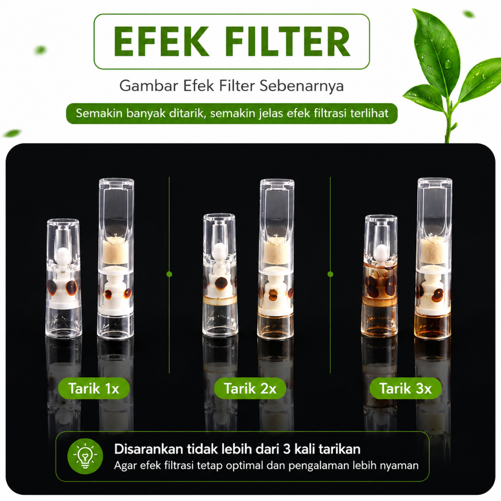 Pipa Filter Saringan Asap Tar 170 High Quality Grade - Gambar 6