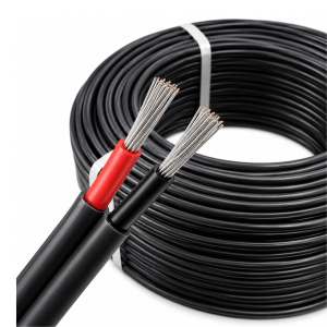 Kabel Solar Panel DC 1500V Dual Core 2x4mm 2x6mm Kabel Panel Surya Per Meter