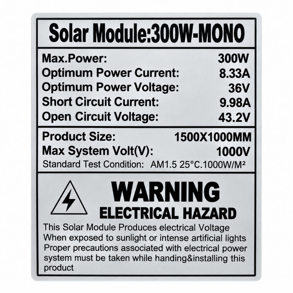 Solar Panel Flexible 300W 36V Monocrystalline Panel Surya Fleksibel Outdoor, Camping & Kendaraan - Gambar 4