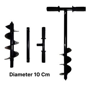 Mata Bor Tanah Biopori Resapan Titanium Spiral Garden Auger