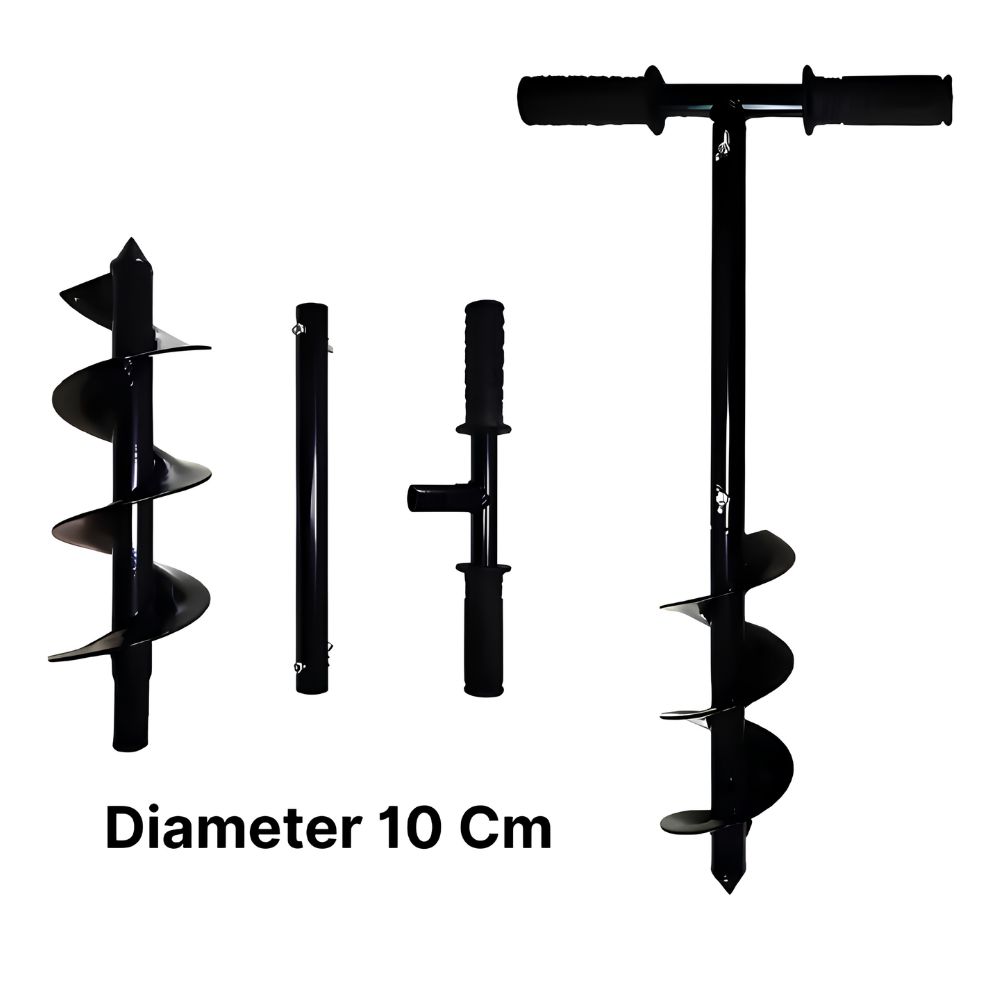 Mata Bor Tanah Biopori Resapan Titanium Spiral Garden Auger