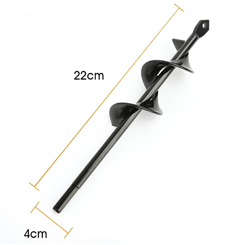 Mata Bor Tanah Biopori Resapan Titanium Spiral Garden Auger - Gambar 5