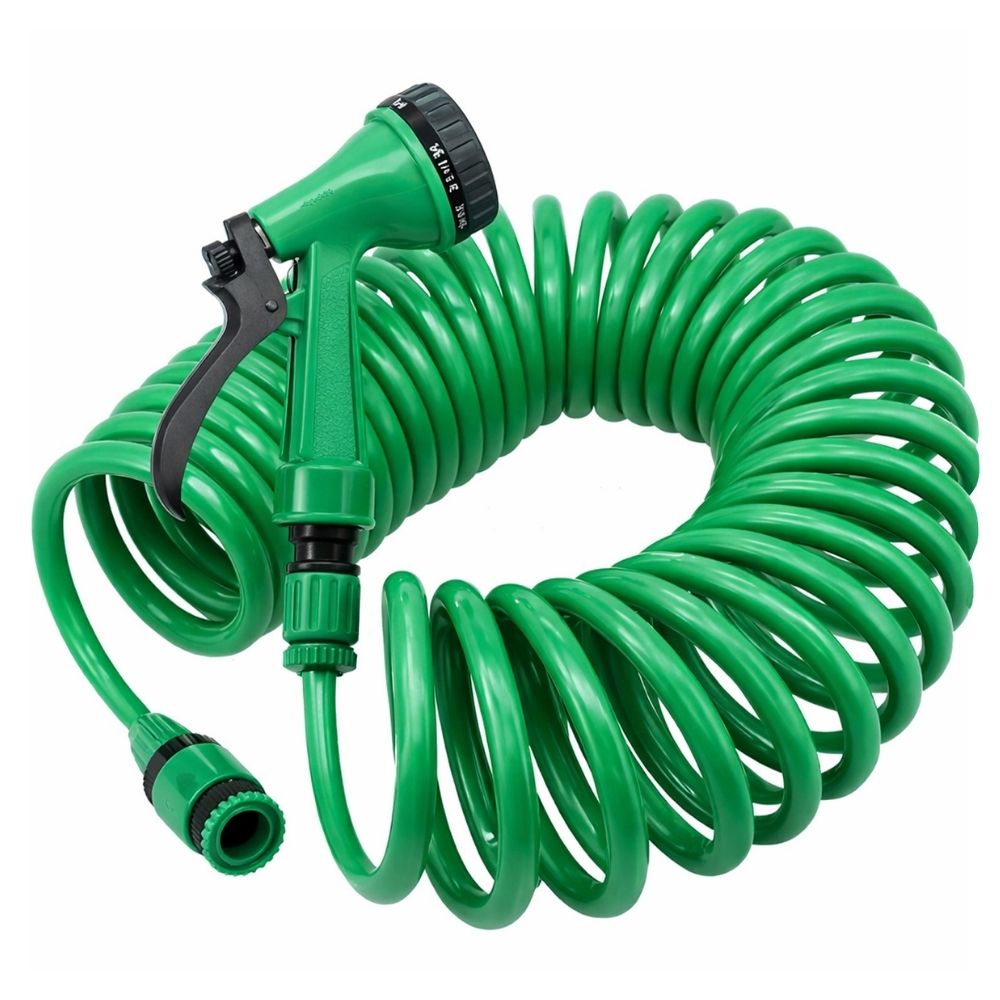 Selang Siram Taman Spiral Hose 10 Meter Selang Air Penyiraman Tanaman Portable