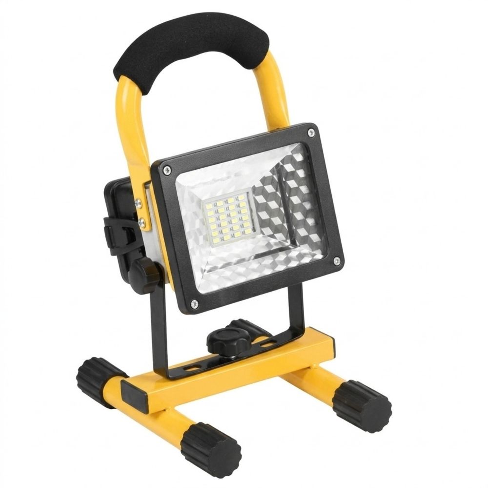 Lampu Sorot Baterai Flood Light LED Portable Lampu Sorot Kerja Outdoor - Gambar 2