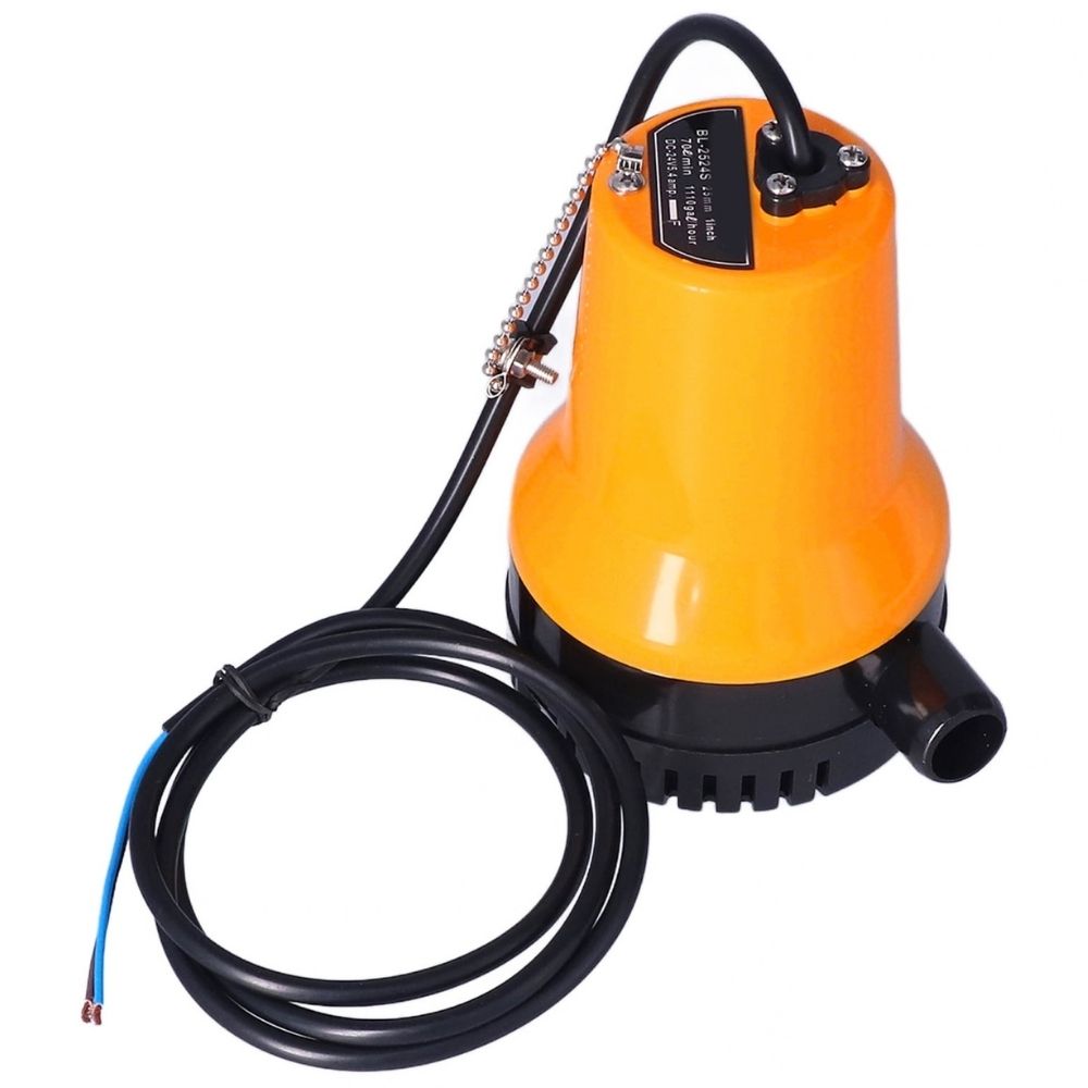Pompa Kuras Air Laut Bilge Pump DC 12V Manual Pompa Sedot Genangan Air Kapal - Gambar 5