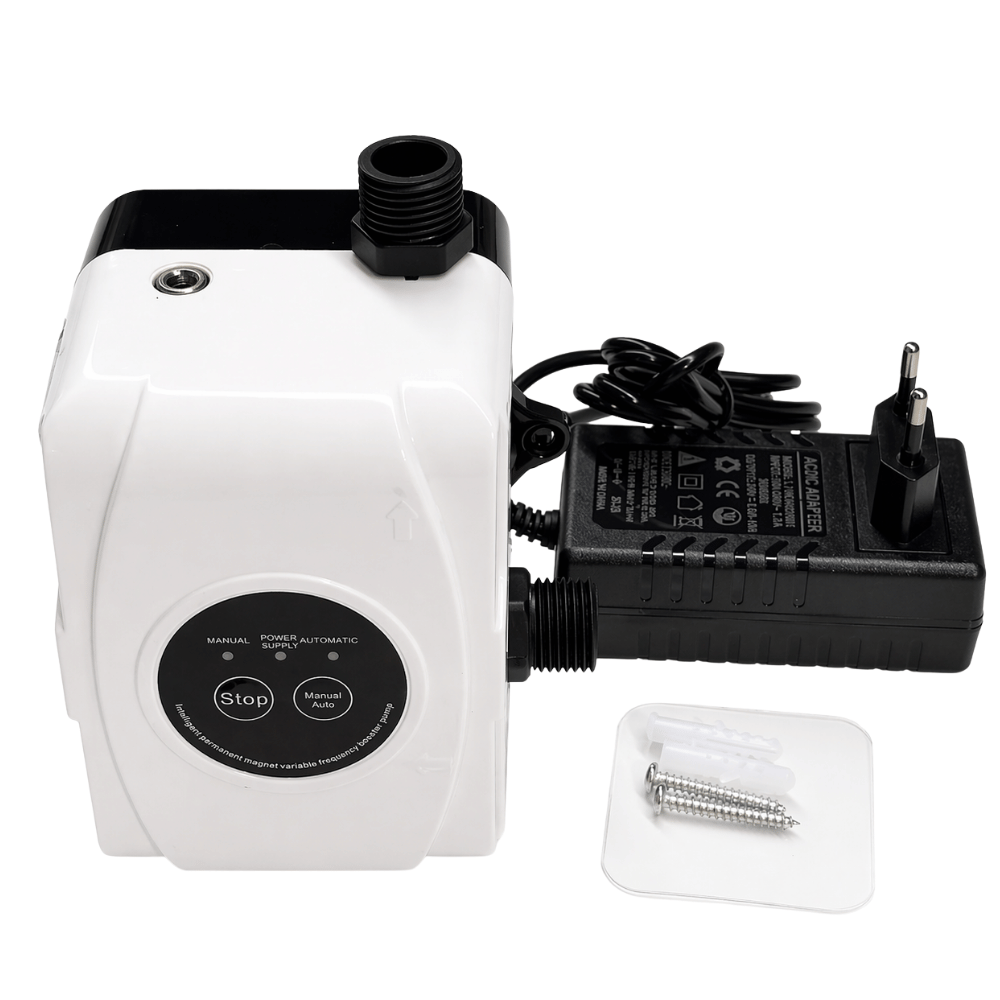 Pompa Booster DC 24V Pompa Dorong Kran Shower 150 Watt Pendorong Air Kran - Gambar 4