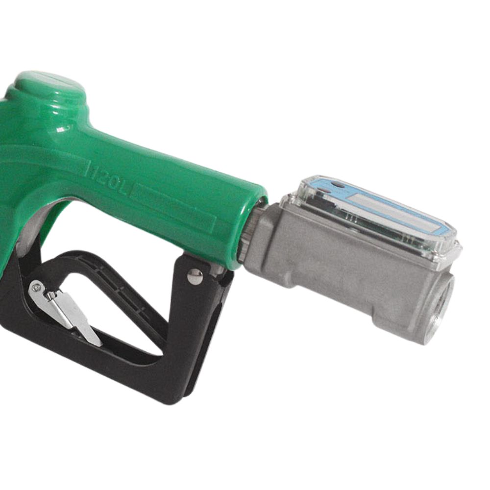 Digital Flowmeter Turbine Alat Pengukur Debit Cairan Bensin Solar Air Liquid Meter - Gambar 5