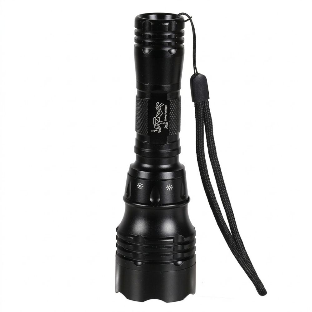 Lampu Senter Menyelam Diving Light LED Waterproof Senter Selam Anti Air - Gambar 3