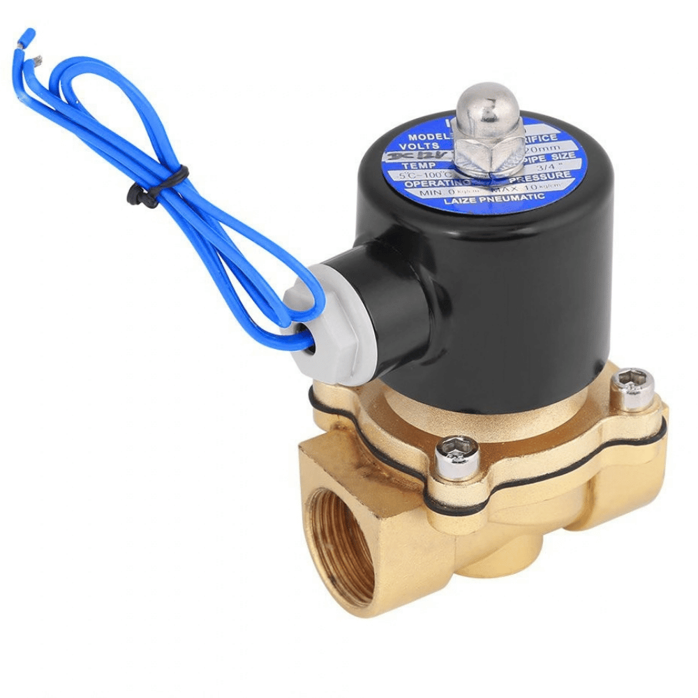 Selenoid Valve DC 12V Klep Solenoid Valve Stopkran Pipa 1/2" 3/4" 1 Inch - Gambar 3