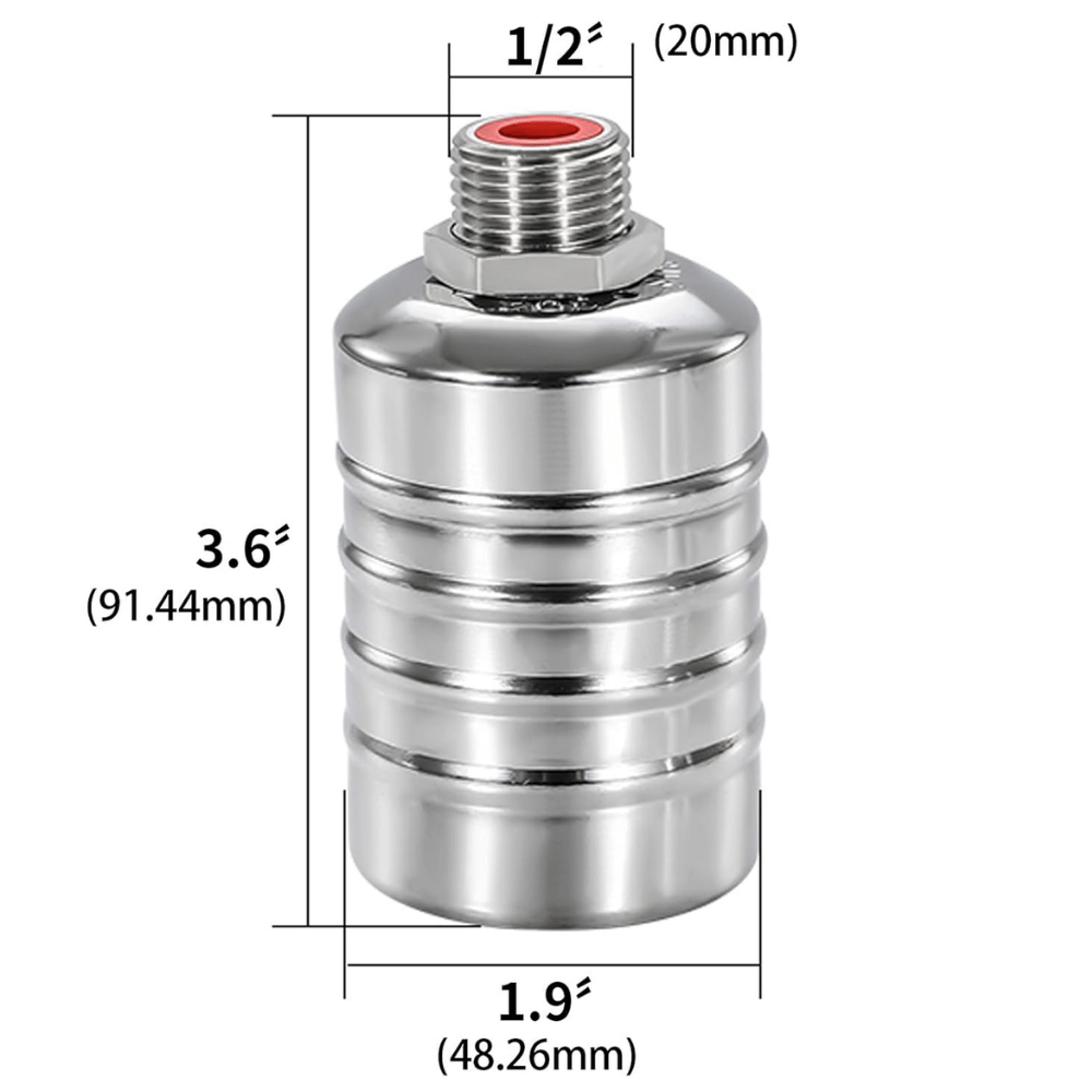 Pelampung Kran Otomatis Water Level Tandon Air Otomatis Toren Stainless Steel - Gambar 4
