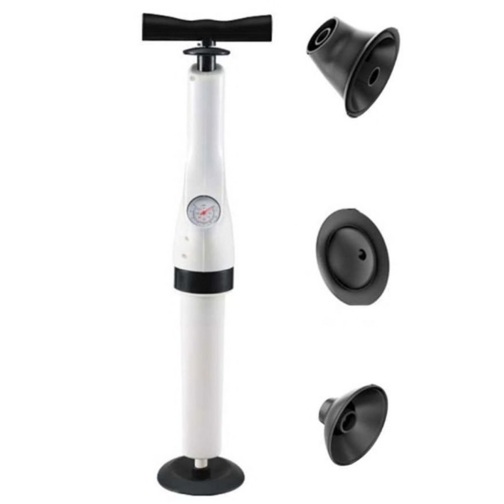 Plunger Toilet Pipe Dredger Pompa Toilet Mampet Pendorong Wastafel Tersumbat - Gambar 5