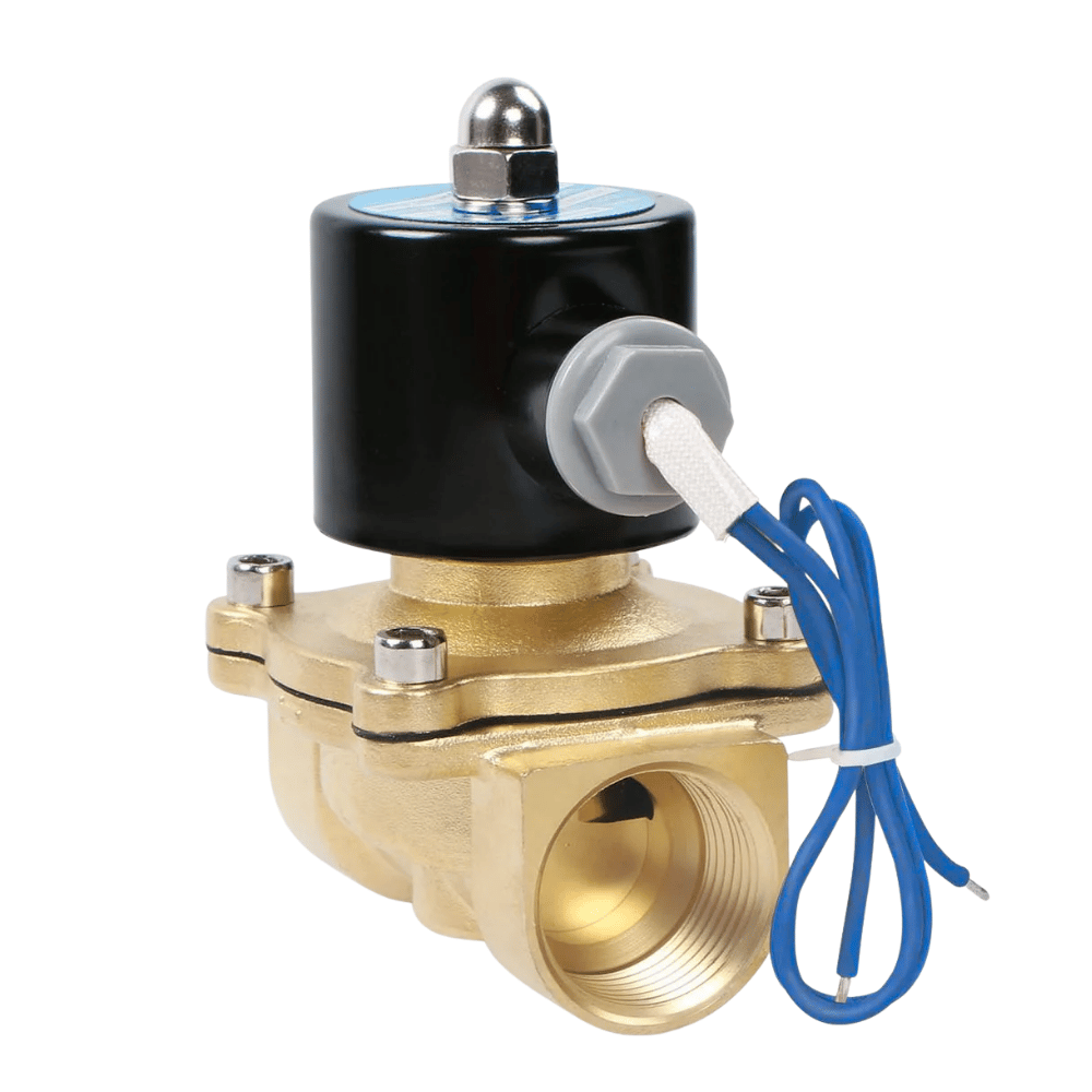 Selenoid Valve DC 12V Klep Solenoid Valve Stopkran Pipa 1/2" 3/4" 1 Inch - Gambar 4