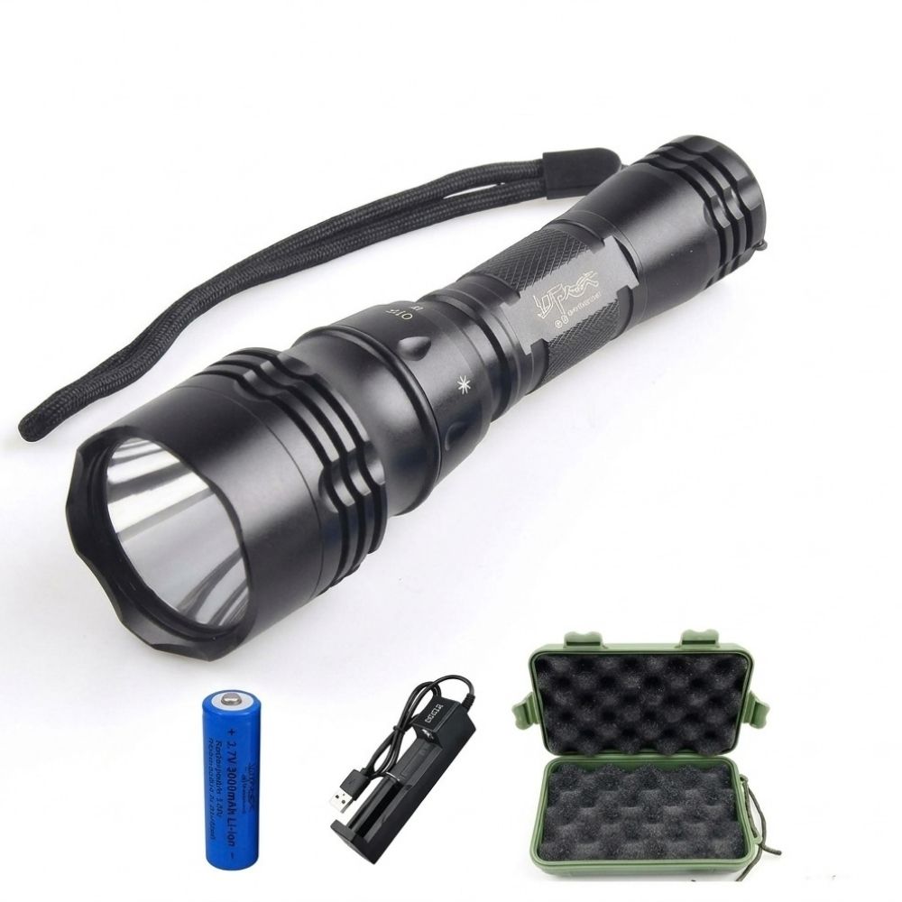 Lampu Senter Menyelam Diving Light LED Waterproof Senter Selam Anti Air