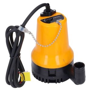 Pompa Kuras Air Laut Bilge Pump DC 12V Manual Pompa Sedot Genangan Air Kapal