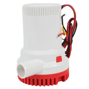 Pompa Bilge Kuras Air DC 12V 2000 GPH Bilge Pump Sedot Air Laut 3000 GPH