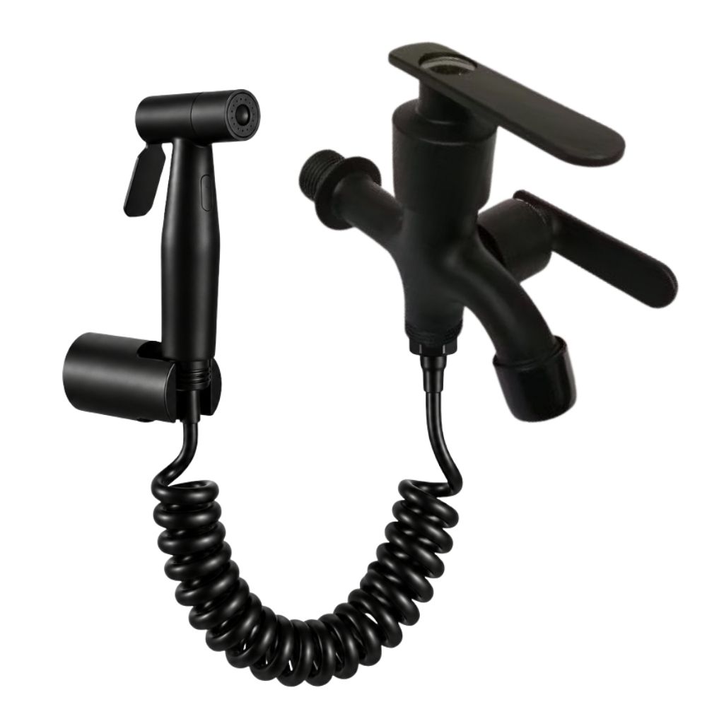 Kran Cabang Jet Shower Toilet 2 in 1 Premium Keran Bidet - Gambar 5